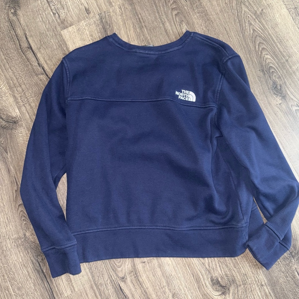 The North Face Women's Deep Blue Crew Neck Sweater - Picture 2 of 3